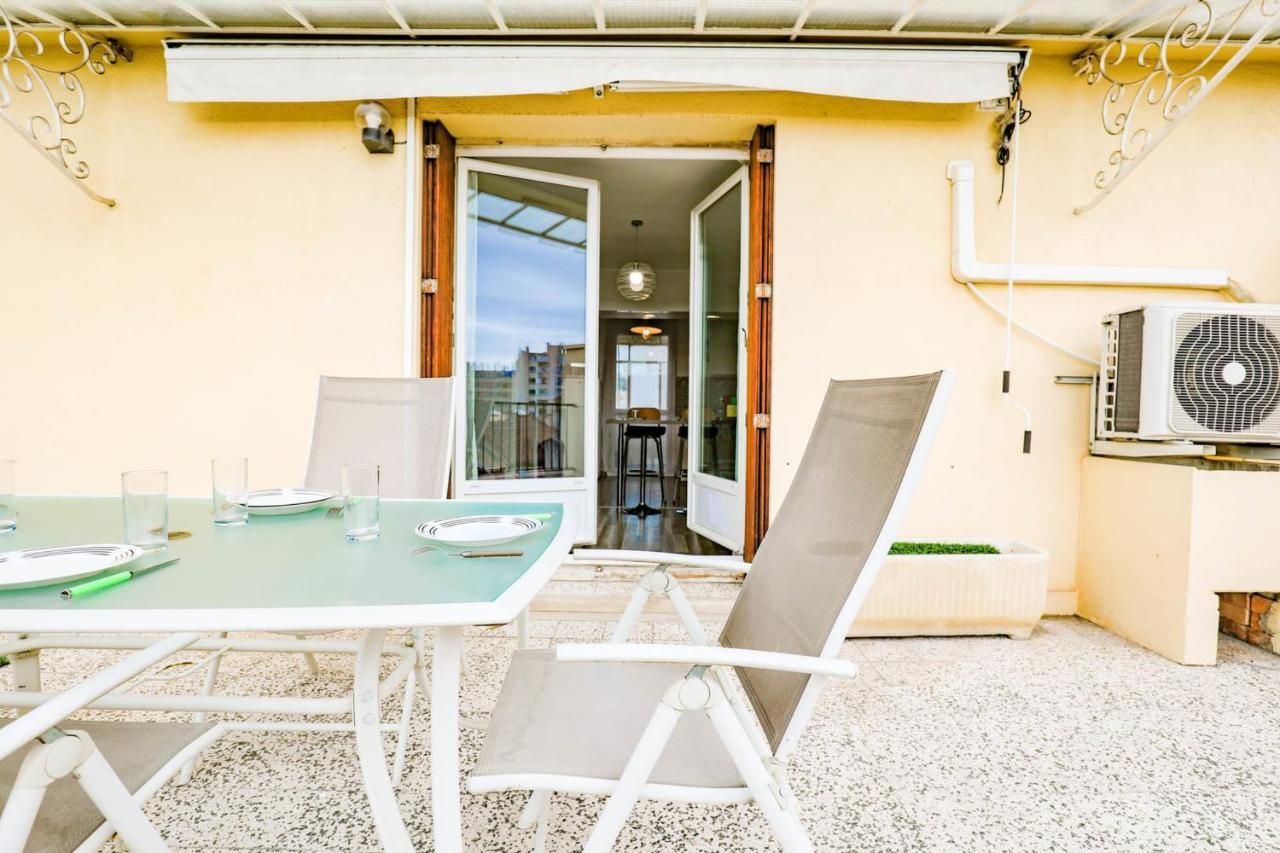 Terrasse Proche Belle De Mai Et Gare Saint-Charles Apartment Marseille Ngoại thất bức ảnh