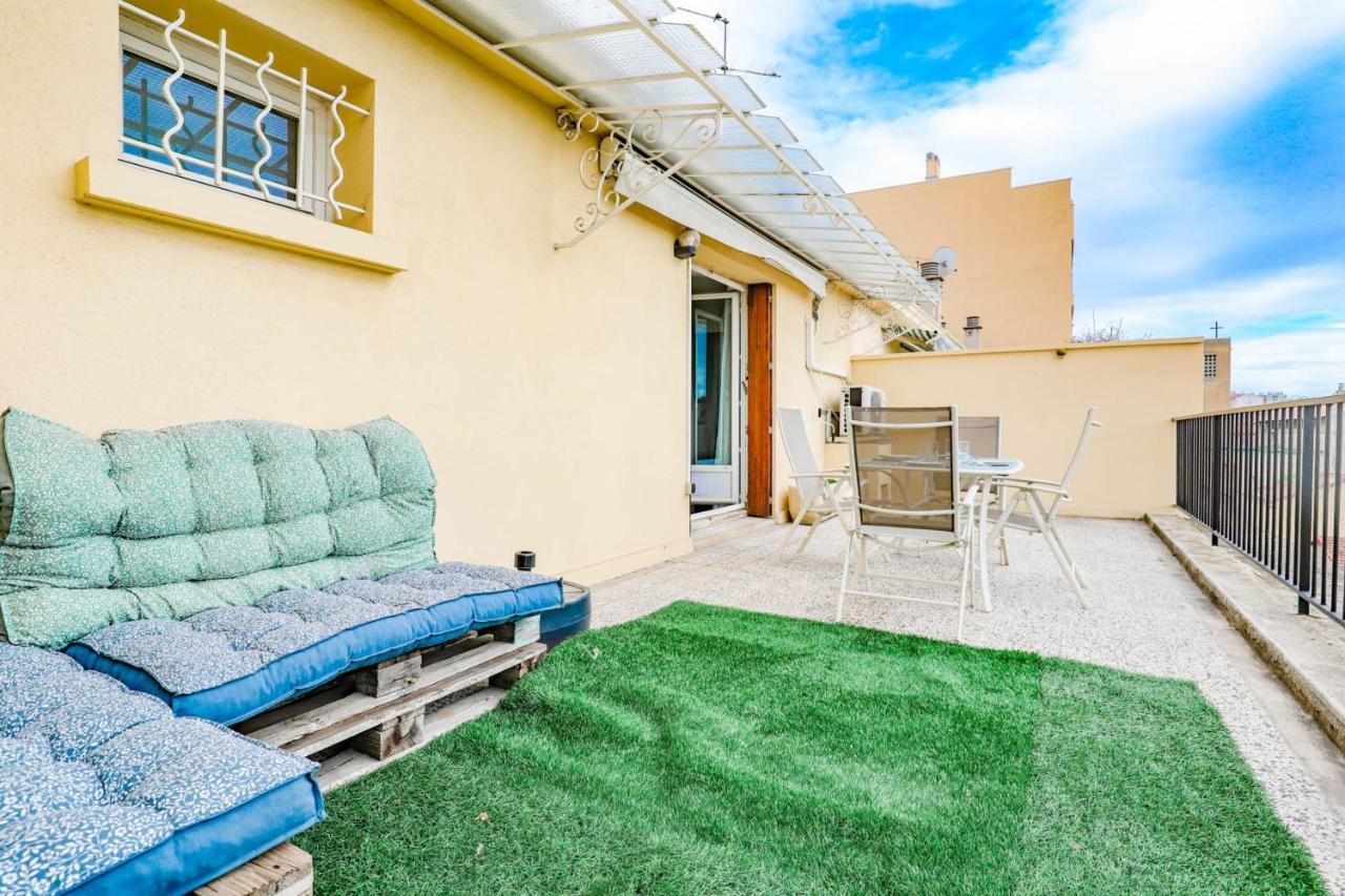 Terrasse Proche Belle De Mai Et Gare Saint-Charles Apartment Marseille Ngoại thất bức ảnh